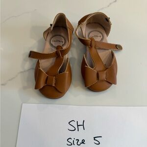Sweethoney Kids Brown Mary Jane Shoes